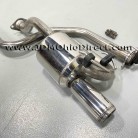 JDM EK9 Mugen Twin Loop Sports Cat Back Exhaust 